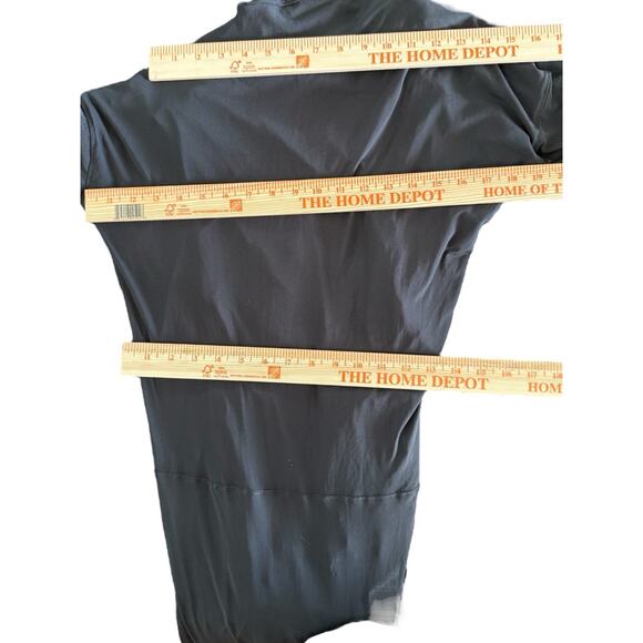 Lemaire Transparent Maxi Dress In Dark Espresso M Asymmetrical Mesh Dress Gown - Picture 14 of 14